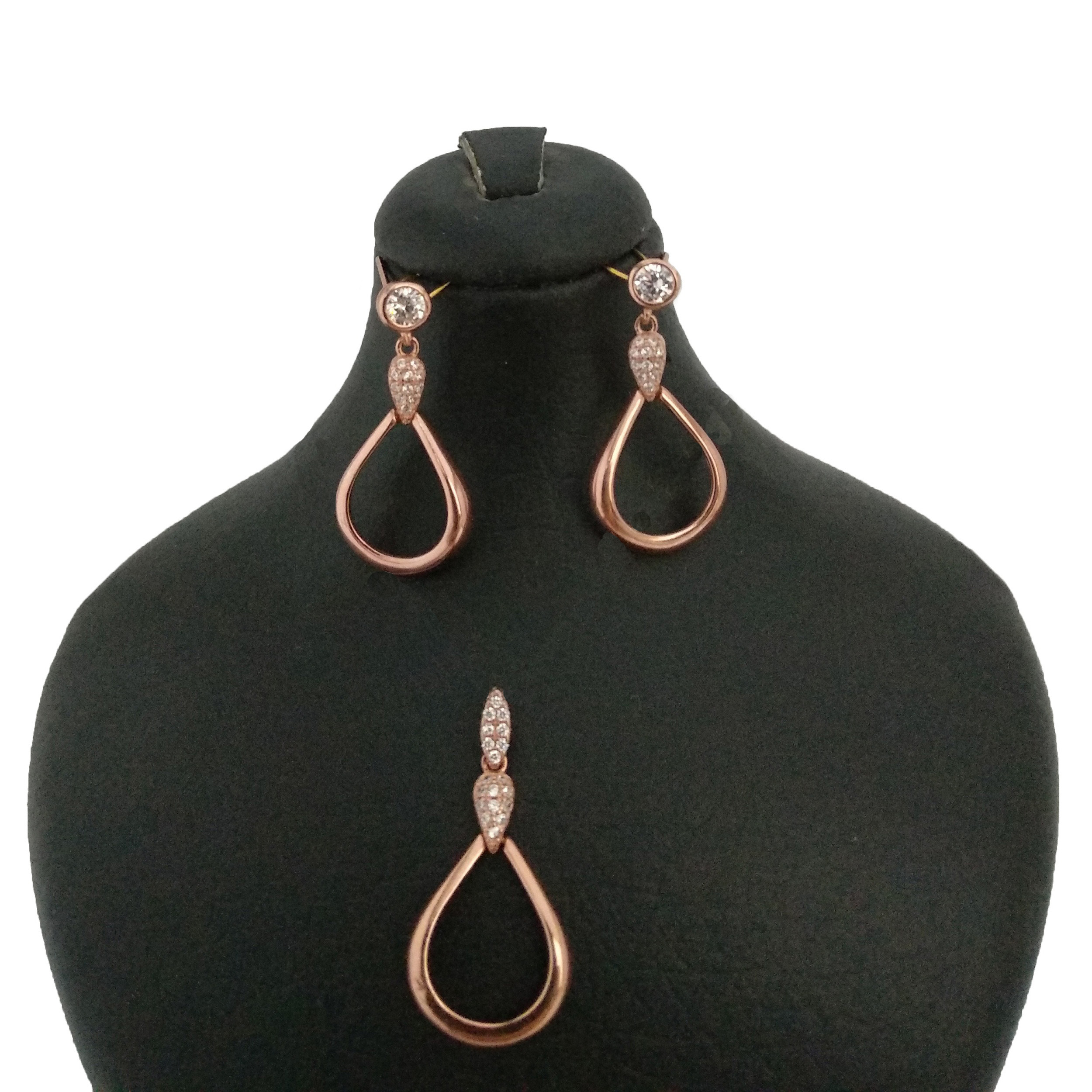 نیم ست نقره زنانه کد P230