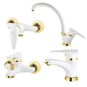 شیرآلات بهداشتی ساختمانی اورست کد WG01 مجموعه 4 عددی