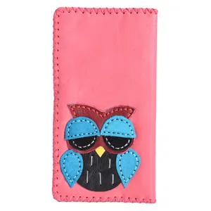 کیف پول چرمی طرح جغد کد 3