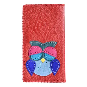 کیف پول چرمی طرح جغد کد 6