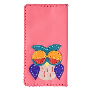 کیف پول چرمی طرح جغد کد 7