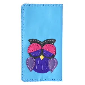 کیف پول چرمی طرح جغد کد 8
