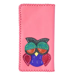 کیف پول چرمی طرح جغد کد 9