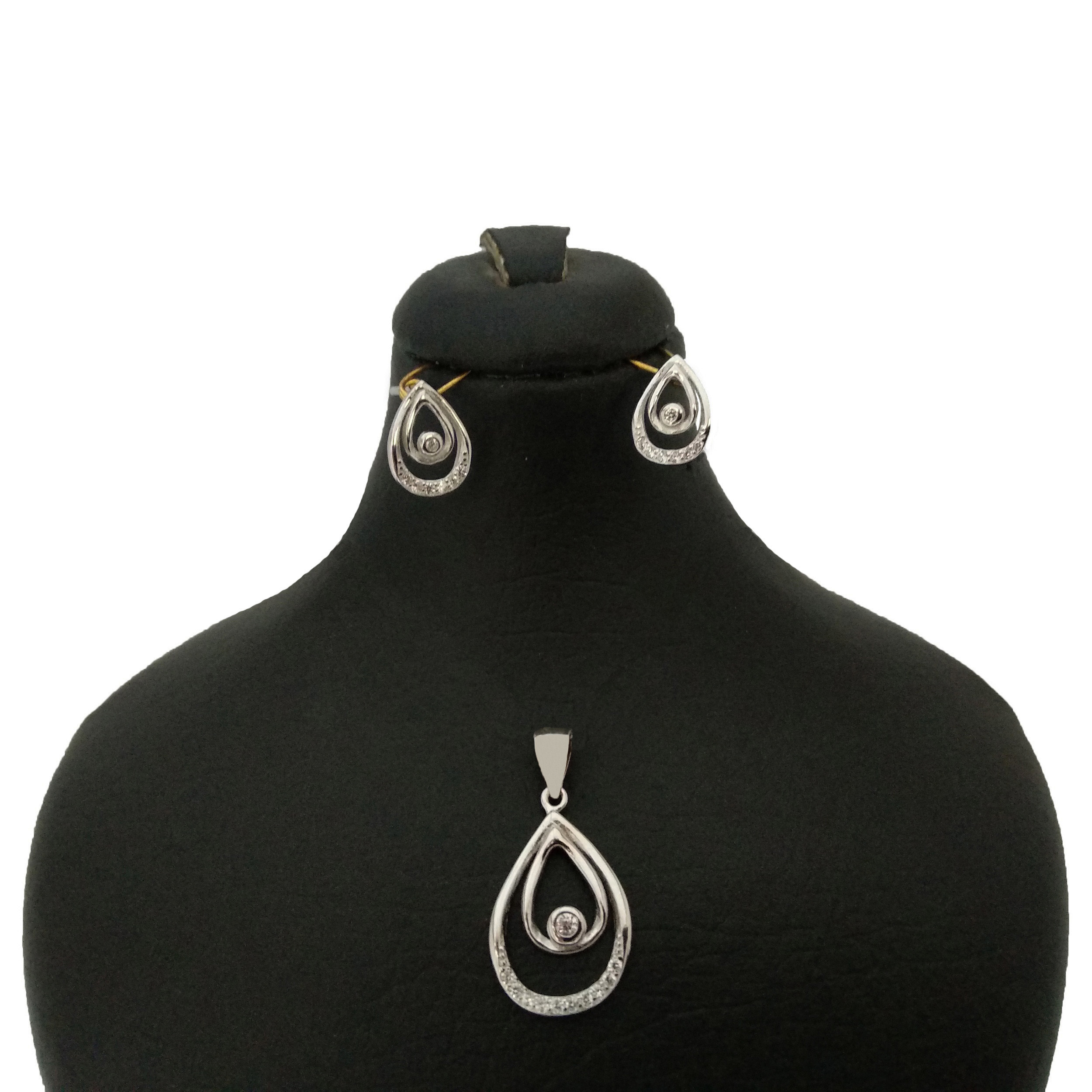 نیم ست نقره زنانه کد P231