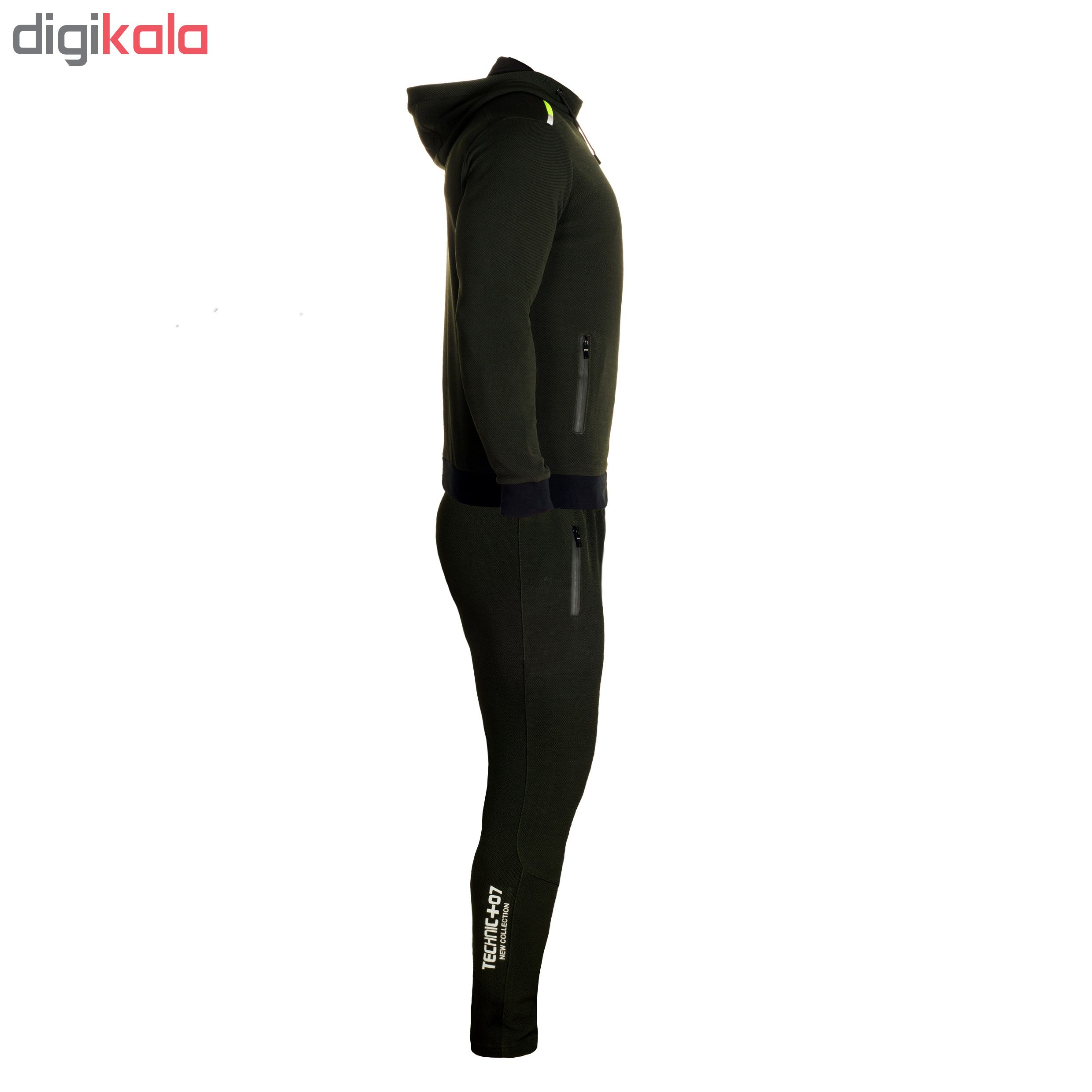 ست گرمکن و شلوار ورزشی مردانه تکنیک اسپرت کد GK-SH-121-126-KA