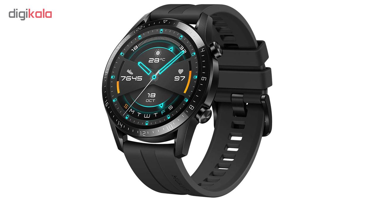 قیمت ساعت هوشمند هوآوی مدل WATCH GT 2 LTN-B19 46 mm بند لاستیکی