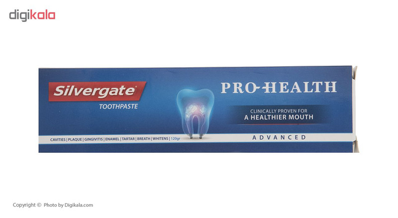 خمیر دندان سیلور گیت مدل Pro - Health مقدار 120 گرم