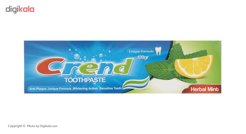 خمیر دندان کرند مدل Lemon حجم 120 میلی لیتر خمیر دندان کرند مدل Lemon حجم 120 میلی لیتر