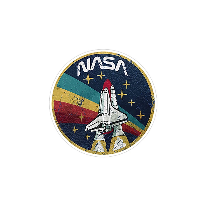 استیکر لپ تاپ ماسا دیزاین طرح NASA مدل STK670
