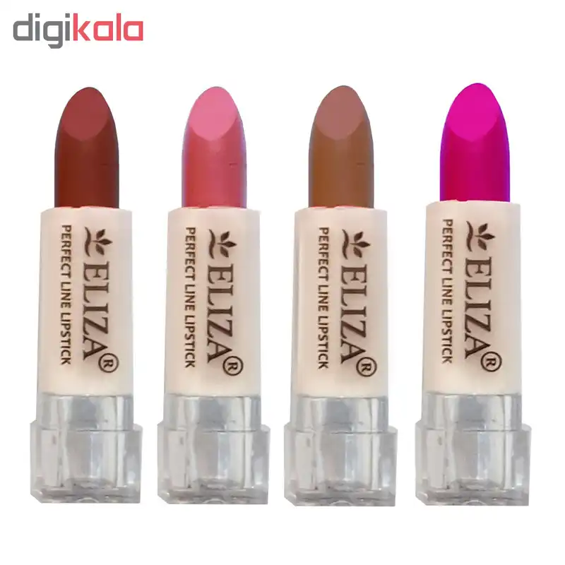 رژ لب جامد الیزا مدل Mini-F2 بسته 4 عددی