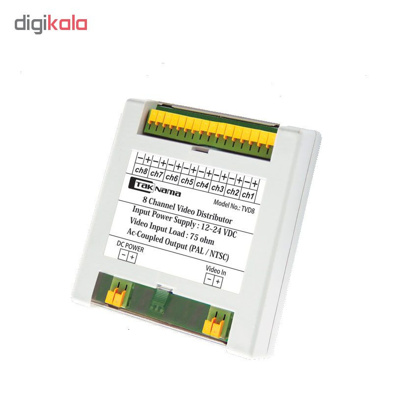درب بازکن تصویری تک نما مدل D43-16V مجموعه 17 عددی