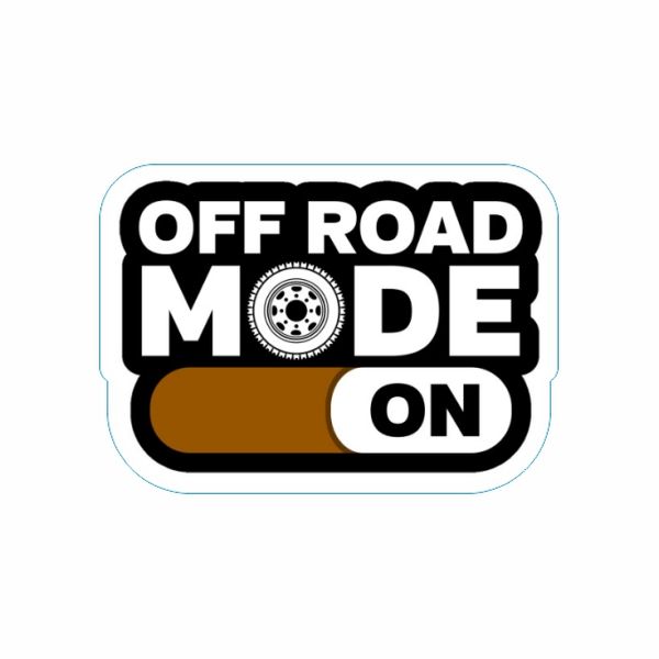 برچسب بدنه موتورسیکلت  طرح off road mode کد 20