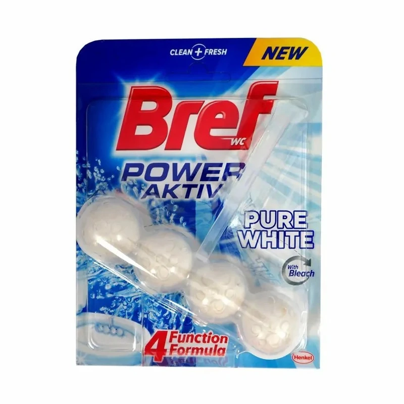 قرص خوشبو کننده توالت فرنگی برف مدل power aktiv بسته 4 عددی