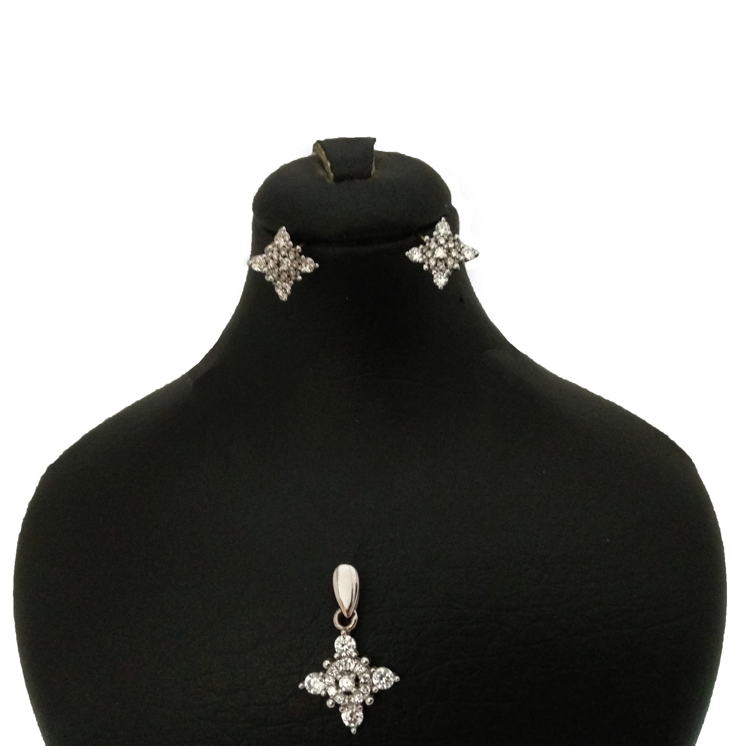 نیم ست نقره زنانه کد P229