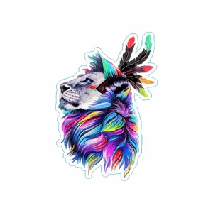 برچسب بدنه موتورسیکلت  طرح شیر کد 22
