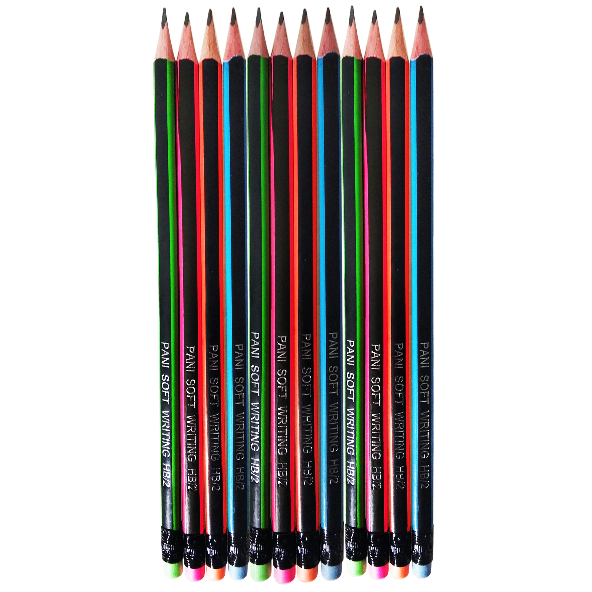 مداد مشکی پانی کد YG-12 بسته 12 عددی