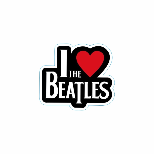 برچسب بدنه موتورسیکلت  طرح beatles کد 50