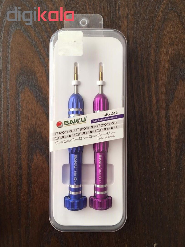 مجموعه 2 عددی پیچ گوشتی باکو مدل BK-3310