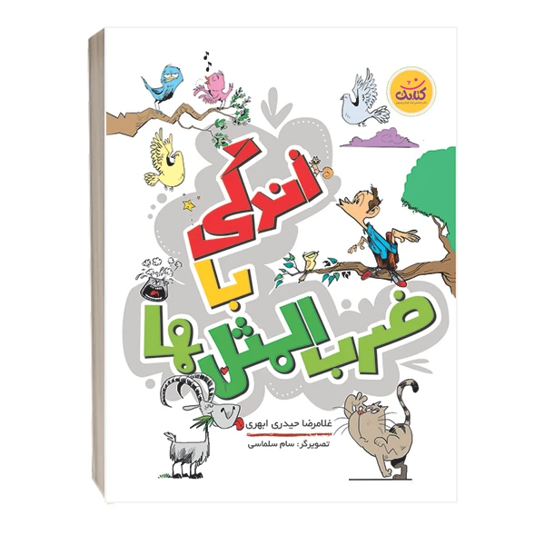 کتاب زندگی با ضرب المثل ها اثر غلامرضا حیدری ابهری انتشارات کتابک