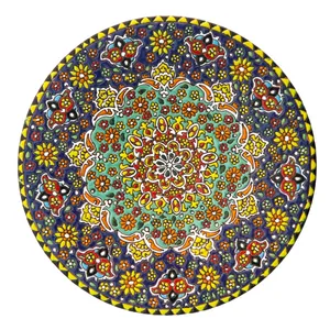 بشقاب میناکاری مدل Plt-C-DB23-25