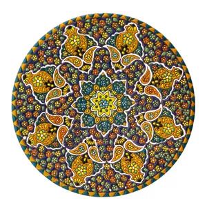 بشقاب میناکاری مدل Plt-C-DB25-25