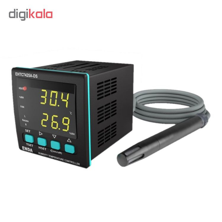 کنترلر دما و رطوبت اندا مدل EHTC7425A-DS-230VAC