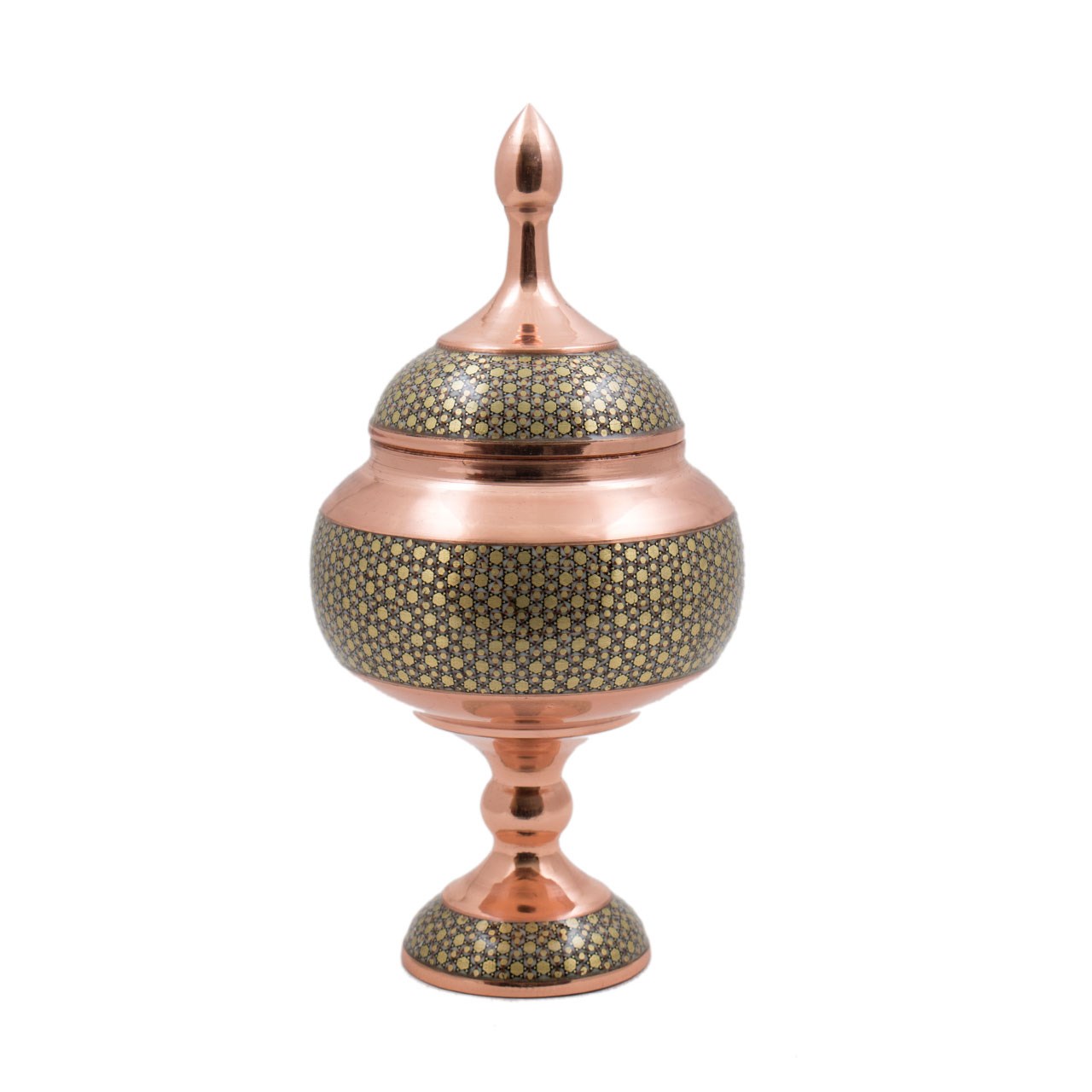 شکلات خوری خاتم کوب رستا طرح 3-11-121  ارتفاع 26 سانتی متر