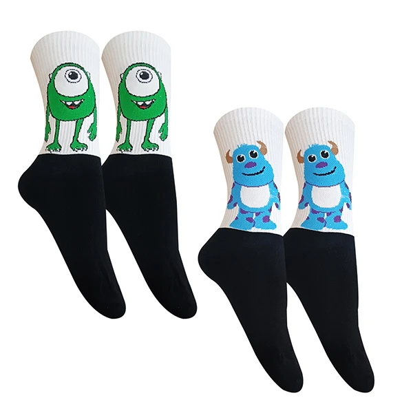 جوراب ساق بلند زنانه تن پوش هنگامه مدل کش اسپرت کارخانه هیولا بسته 2 عددی