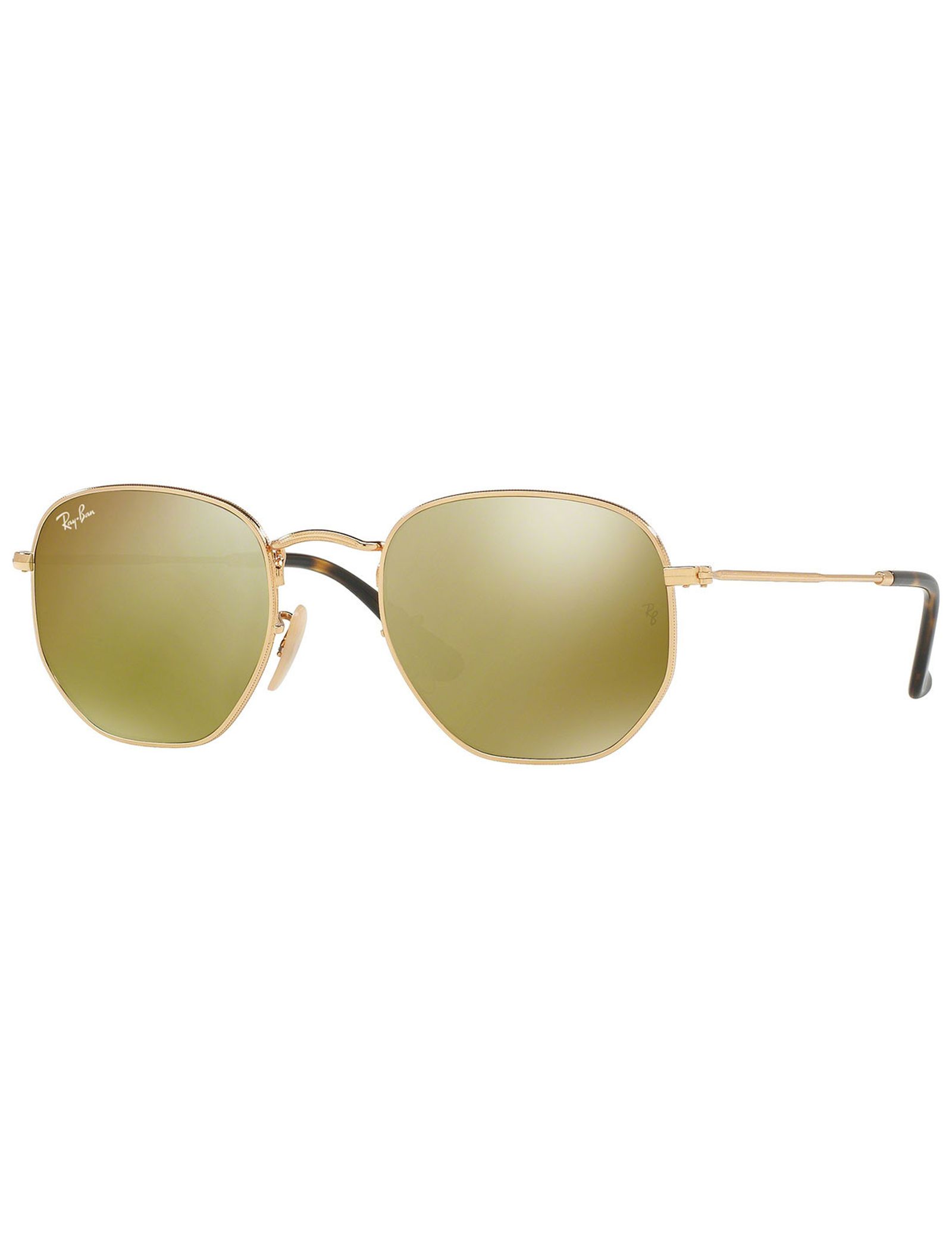 عینک آفتابی ری بن مدل 3548-001/93-51 - طلایی - 4