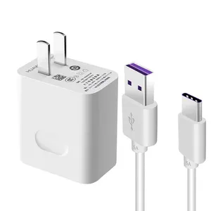 شارژر دیواری هوآوی مدل HW-050450C01 به همراه کابل تبدیل USB-C