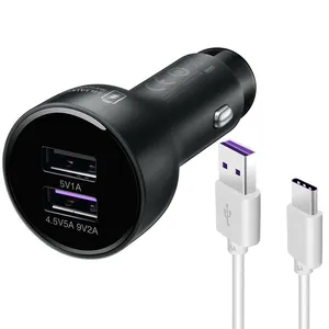 شارژر فندکی هوآوی مدل AP38 به همراه کابل تبدیل USB-C