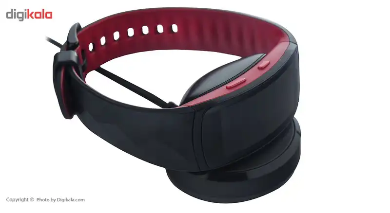 مچ بند هوشمند سامسونگ مدل  Gear Fit 2 Pro Red سایز mm  158-205