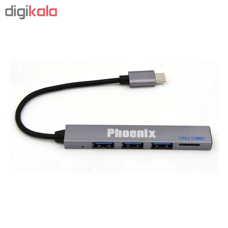 هاب 3 پورت USB-C فونیکس مدل H-1815