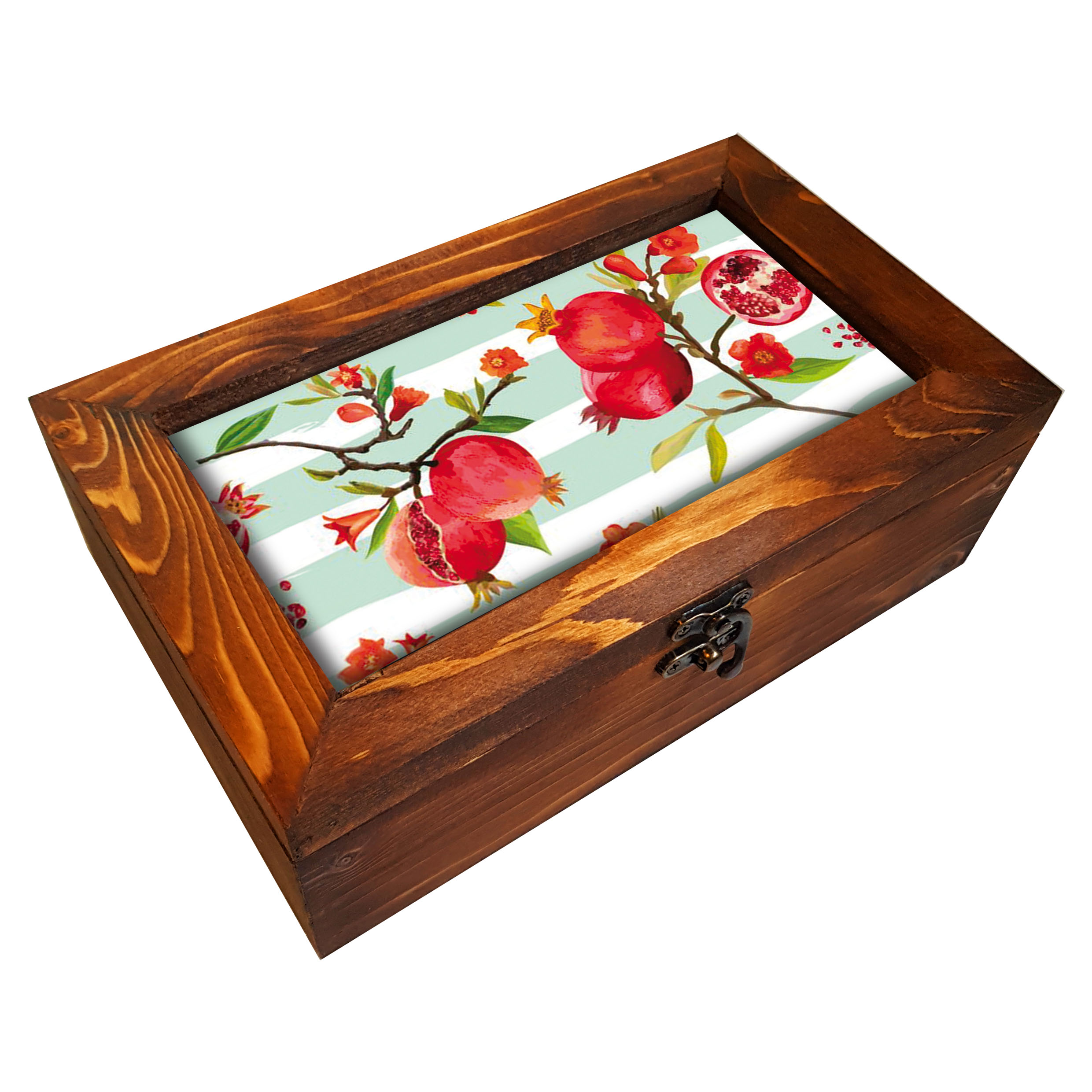جعبه چای کیسه ای مدل شکوفه انار