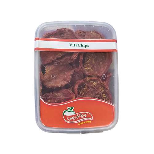 برگه گوجه فرنگی ویتاچیپس مقدار ۵۰ گرم