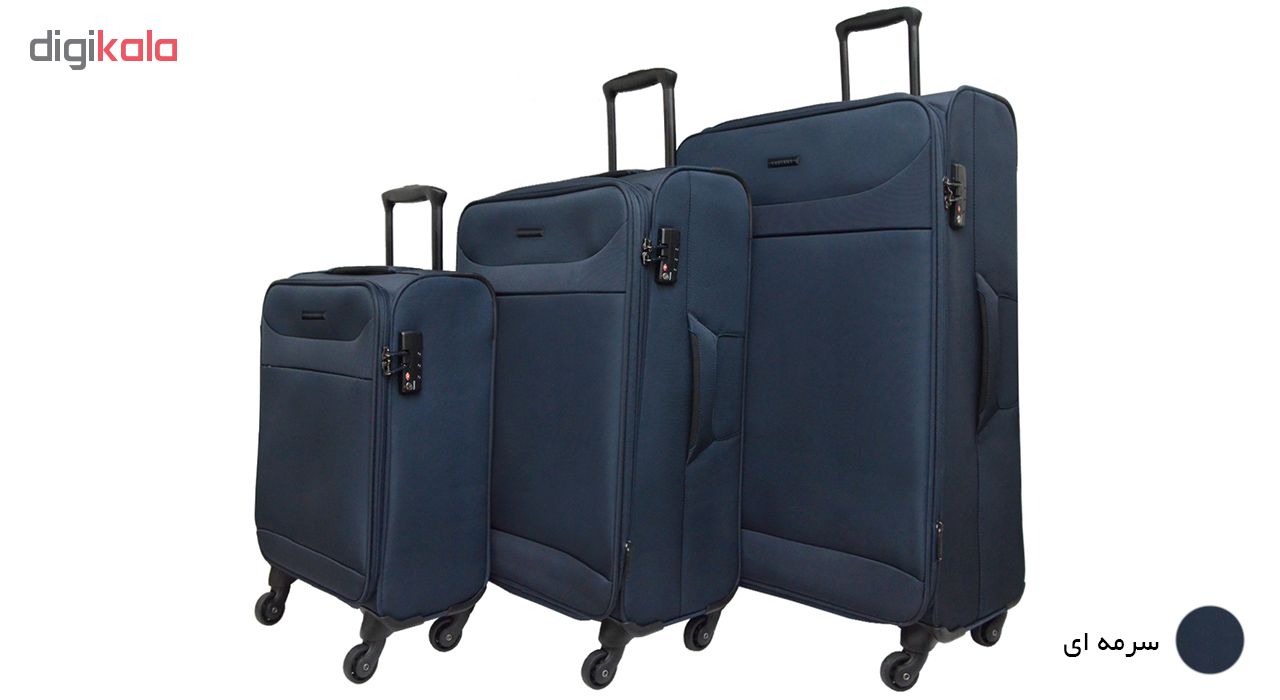 مجموعه سه عددی چمدان فانتانا مدل FA 700391