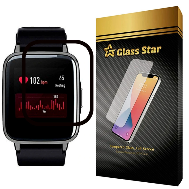 محافظ صفحه نمایش گلس استار مدل PMGA-Glass مناسب برای ساعت هوشمند شیائومی Haylou LS01