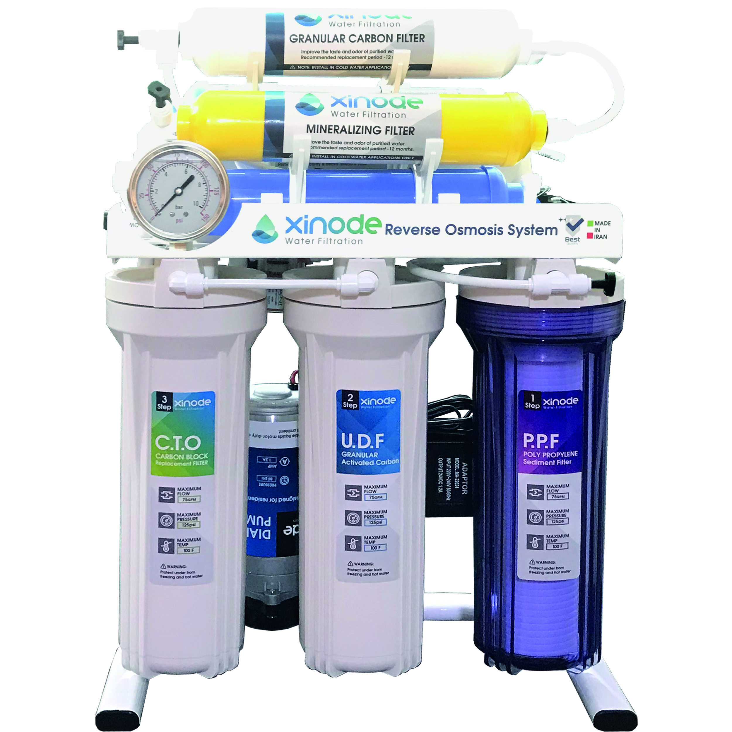 دستگاه تصفیه کننده آب زینود مدل AXT-305HB