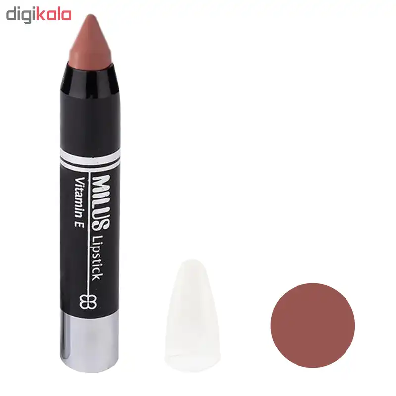 رژ لب مدادی میلوس کد MI3 مجموعه ۳ عددی
