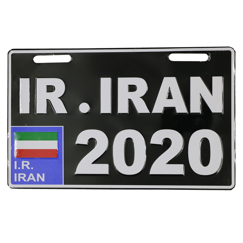 پلاک موتور سیکلت مدل IB20