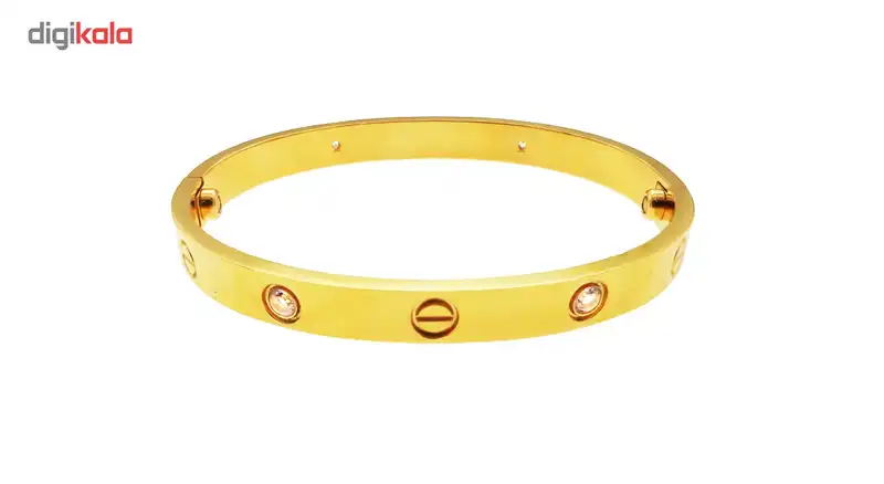 دستبند شهر شیک طرح کارتیر لاو مدل D224 سایز M