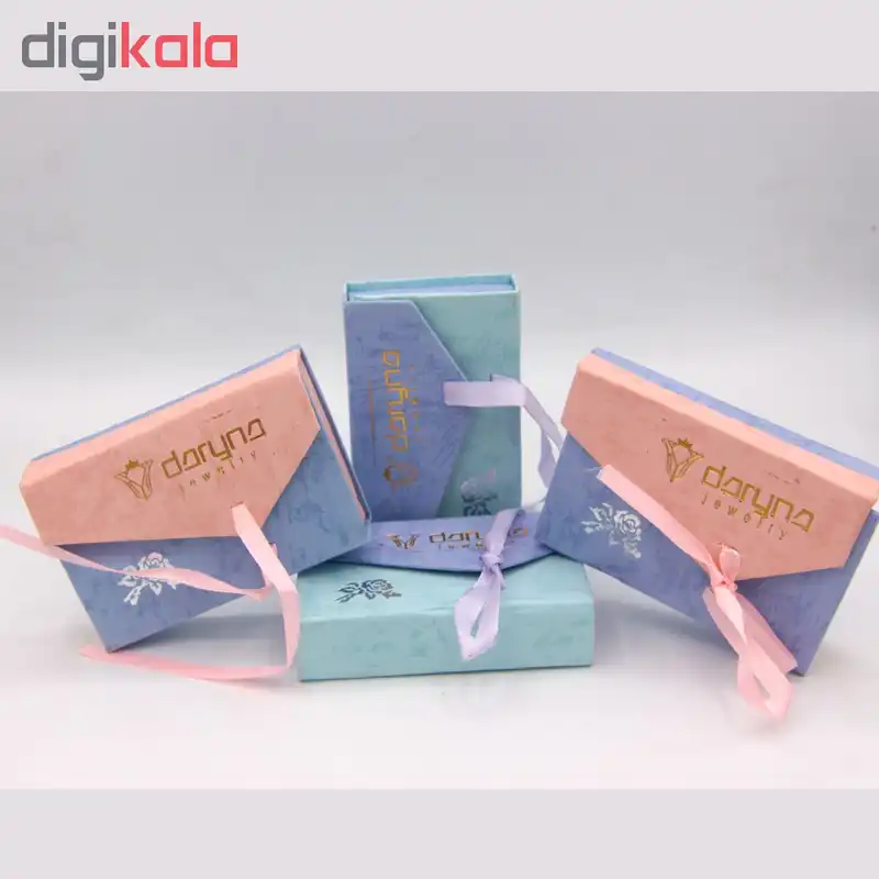 آویز گردنبند زنانه طلا 18عیار دارینا کد 06112.1.32