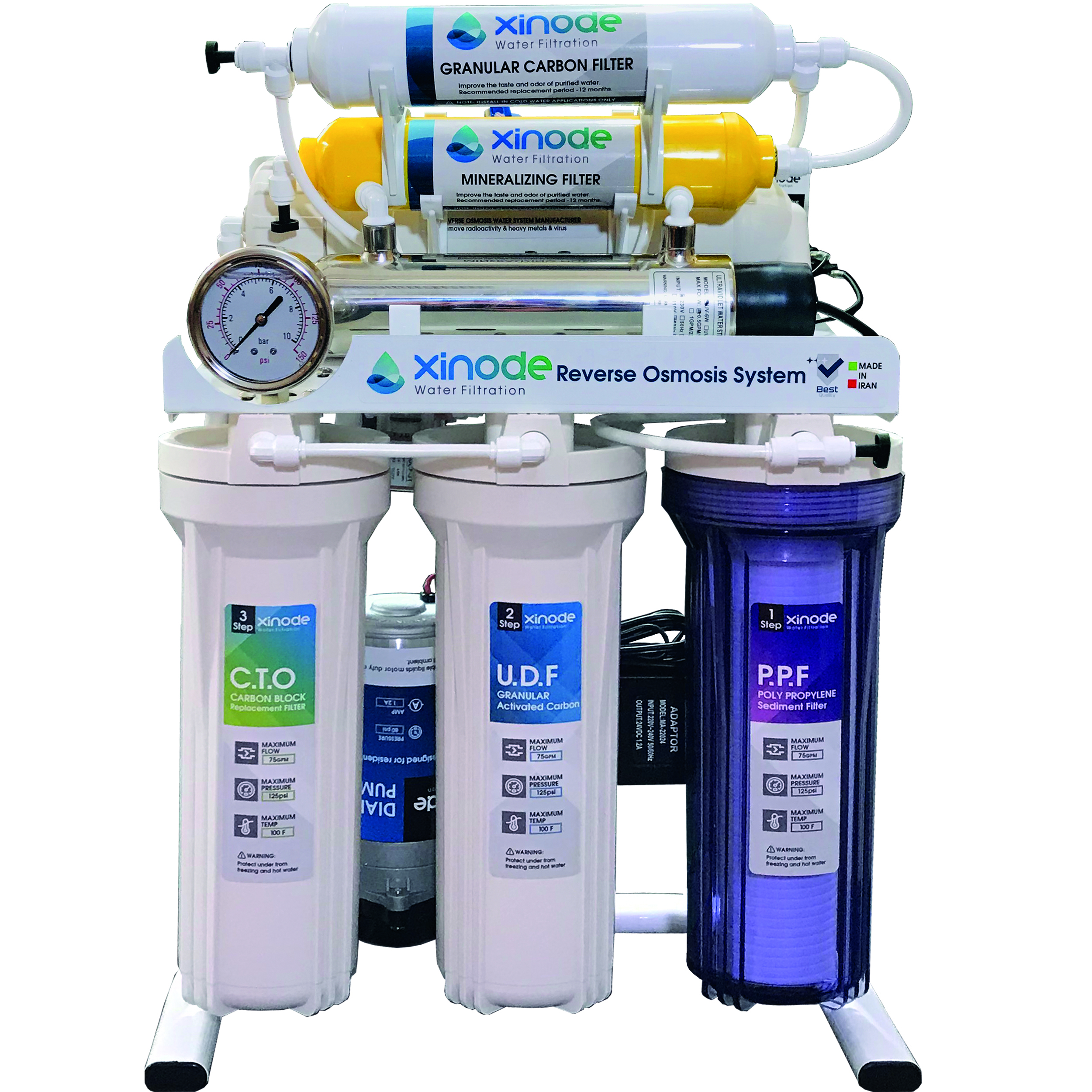 دستگاه تصفیه کننده آب زینود مدل AXT-505HB