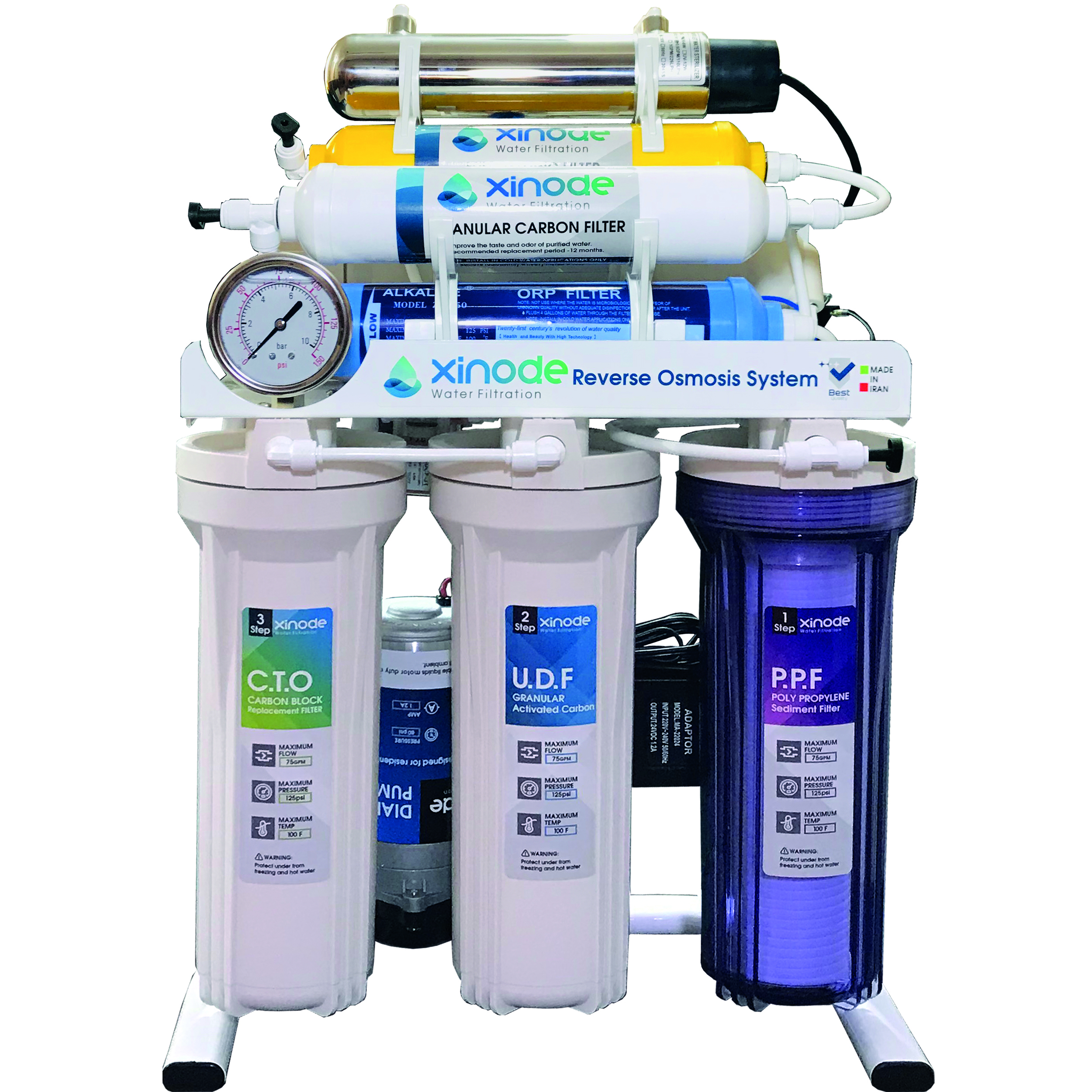 دستگاه تصفیه کننده آب زینود مدل AXT-705HB