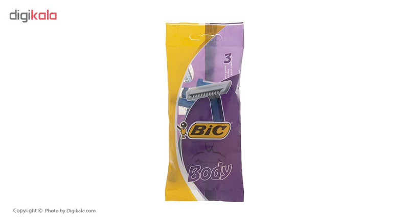 خود تراش بیک مدل Body بسته 3 عددی