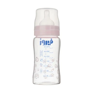 شیشه شیر فیروز مدل pyrex ظرفیت 220 میلی لیتر