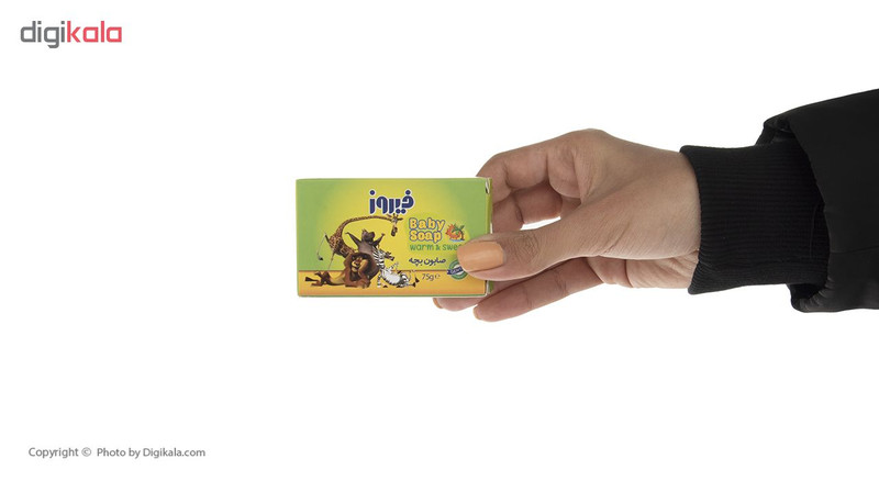 صابون بچه فیروز مدل Warm and Sweet مقدار 75 گرم
