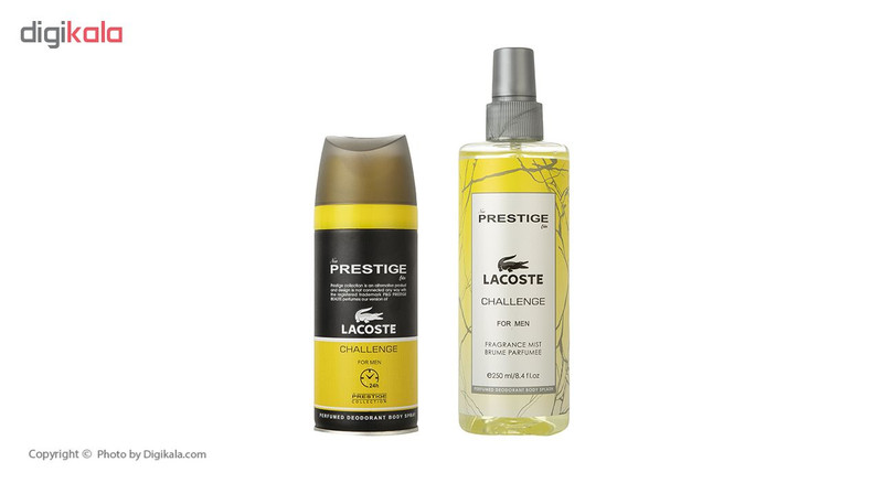 بادی اسپلش و اسپری مردانه پرستیژ مدل Lacoste بسته 2 عددی بادی اسپلش و اسپری مردانه پرستیژ مدل Lacoste بسته 2 عددی