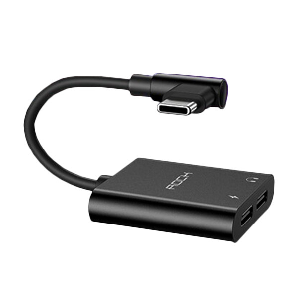 مبدل 1 به 2 USB-C راک مدل RCB0755