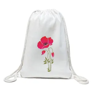 کوله پشتی طرح شقایق مدل Y008